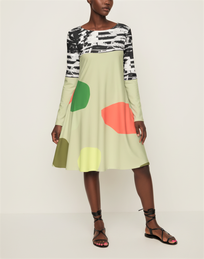 sn ckon rt — Butterfly Dress. No. 004