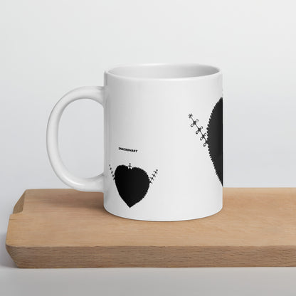 Heart of Love Mug – Durable & Stylish | SnackOnArt